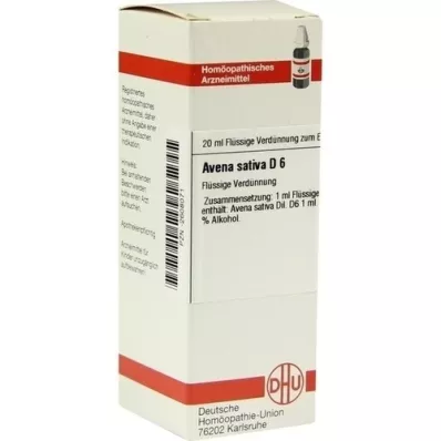 AVENA SATIVA D 6 Verdunning, 20 ml