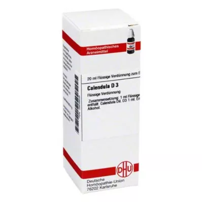 CALENDULA Verdunning D 3, 20 ml CALENDULA Verdunning D 3, 20 ml