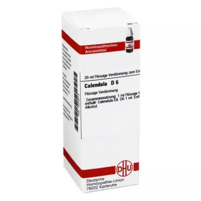 CALENDULA D 6 Verdunning, 20 ml CALENDULA D 6 Verdunning, 20 ml