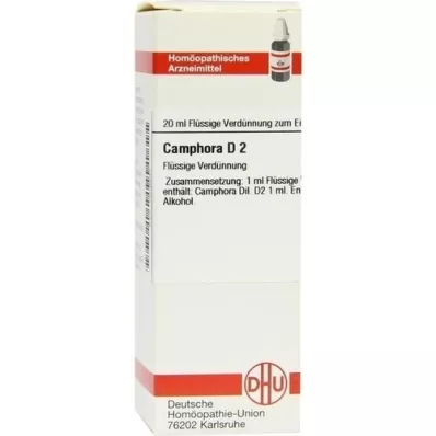 CAMPHORA D 2 Verdunning, 20 ml