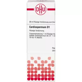 CARDIOSPERMUM D 1 Verdunning, 20 ml