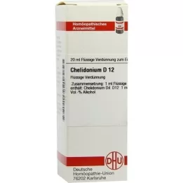 CHELIDONIUM D 12 Verdunning, 20 ml