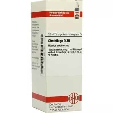 CIMICIFUGA D 30 Verdunning, 20 ml