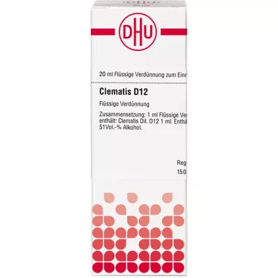 CLEMATIS D 12 Verdunning, 20 ml