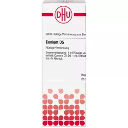 CONIUM D 5 verdunning, 20 ml