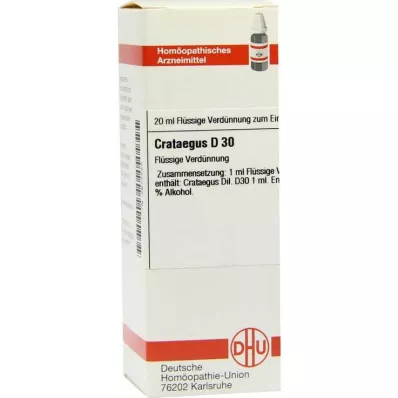 CRATAEGUS D 30 Verdunning, 20 ml