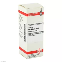 FERRUM METALLICUM D 30 Verdunning, 20 ml