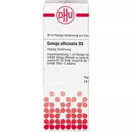 GALEGA officinalis D 3 verdunning, 20 ml