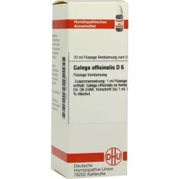 GALEGA officinalis D 6 Verdunning, 20 ml