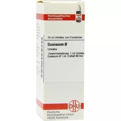 GUAIACUM moedertinctuur D 1, 20 ml