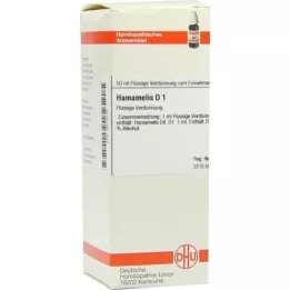 HAMAMELIS D 1 verdunning, 50 ml