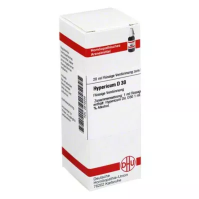 HYPERICUM D 30 Verdunning, 20 ml