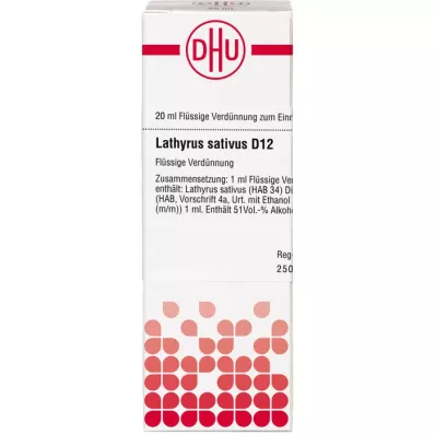 LATHYRUS SATIVUS D 12 Verdunning, 20 ml