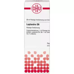 LEPTANDRA D 6 Verdunning, 20 ml