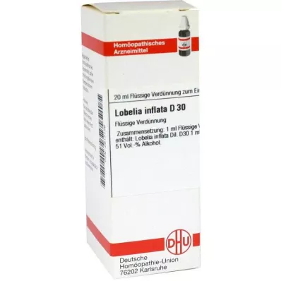 LOBELIA INFLATA D 30 Verdunning, 20 ml