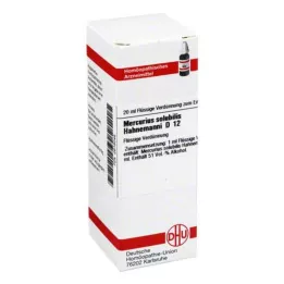 MERCURIUS SOLUBILIS Hahnemanni D 12 Verdunning, 20 ml