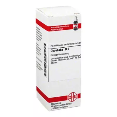 OKOUBAKA D 6 Verdunning, 20 ml OKOUBAKA D 6 Verdunning, 20 ml