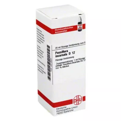 PASSIFLORA INCARNATA D 12 Verdunning, 20 ml PASSIFLORA INCARNATA D 12 Verdunning, 20 ml