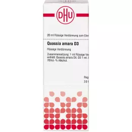 QUASSIA D 3 Verdunning, 20 ml