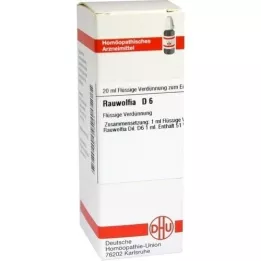 RAUWOLFIA D 6 Verdunning, 20 ml