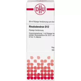 RHODODENDRON D 12 Verdunning, 20 ml