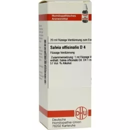 SALVIA OFFICINALIS Verdunning D 4, 20 ml