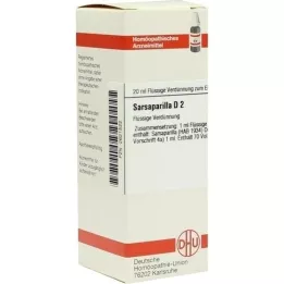 SARSAPARILLA D 2 Verdunning, 20 ml