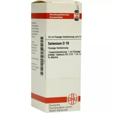 SELENIUM D 10 Verdunning, 20 ml
