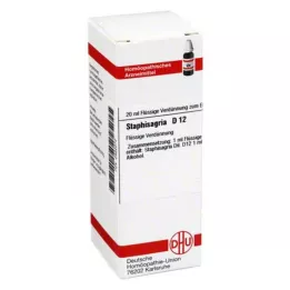 STAPHISAGRIA D 12 Verdunning, 20 ml
