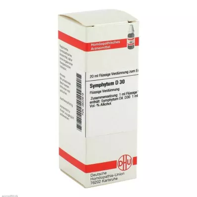 SYMPHYTUM D 30 Verdunning, 20 ml