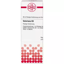 VALERIANA Verdunning D 3, 20 ml