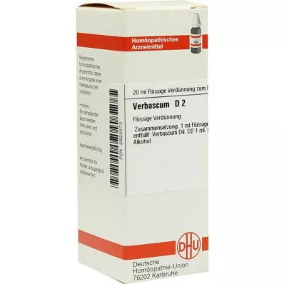 VERBASCUM D 2 Verdunning, 20 ml