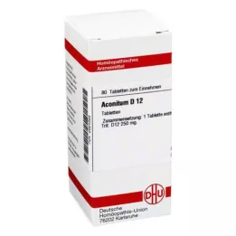 ACONITUM D 12 tabletten, 80 stuks