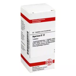 AGARICUS D 12 tabletten, 80 stuks