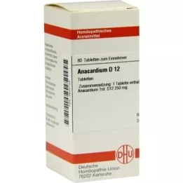 ANACARDIUM D 12 tabletten, 80 stuks