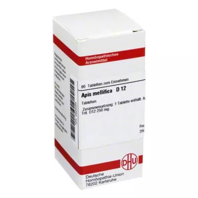 APIS MELLIFICA D 12 tabletten, 80 stuks