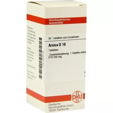 ARNICA D 10 tabletten, 80 stuks