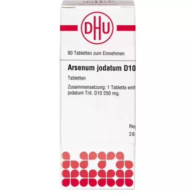 ARSENUM JODATUM D 10 tabletten, 80 stuks