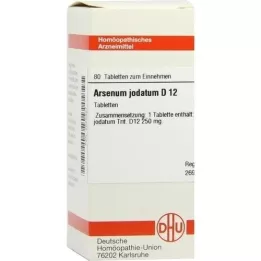 ARSENUM JODATUM D 12 tabletten, 80 stuks