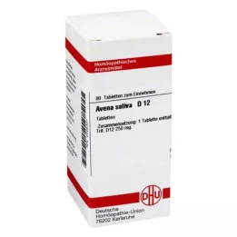 AVENA SATIVA D 12 tabletten, 80 stuks