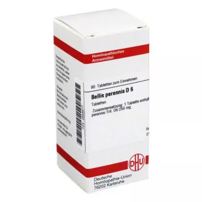 BELLIS PERENNIS D 6 tabletten, 80 stuks