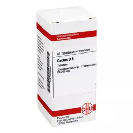 CACTUS D 6 tabletten, 80 stuks