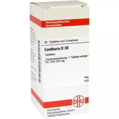 CANTHARIS D 30 tabletten, 80 st