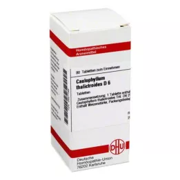 CAULOPHYLLUM THALICTROIDES D 6 tabletten, 80 stuks