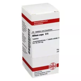 ALLIUM CEPA D 6 tabletten, 80 stuks
