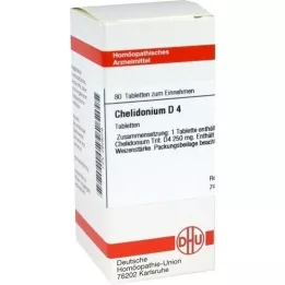 CHELIDONIUM D 4 tabletten, 80 st