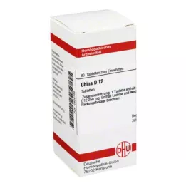 CHINA D 12 tabletten, 80 stuks
