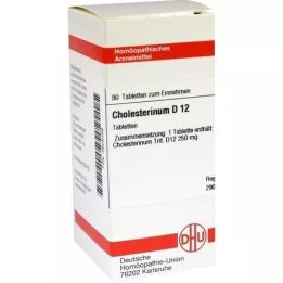 CHOLESTERINUM D 12 tabletten, 80 stuks