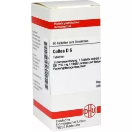 COFFEA D 6 tabletten, 80 stuks