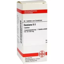 DAMIANA D 2 tabletten, 80 st